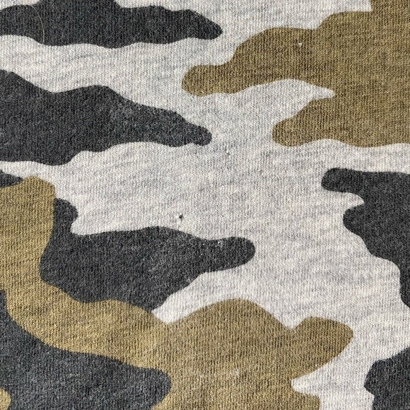 Camo long sleeve t-shirt cotton blend small NWOT G.I.L.I - Picture 6 of 10